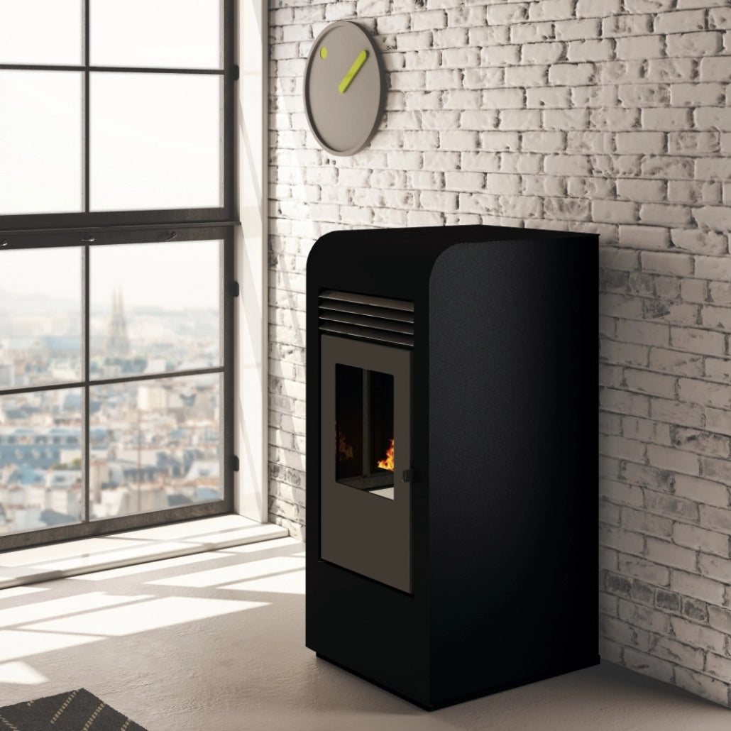 SOBA PE PELETI 9,5KW - GIADA CARBON