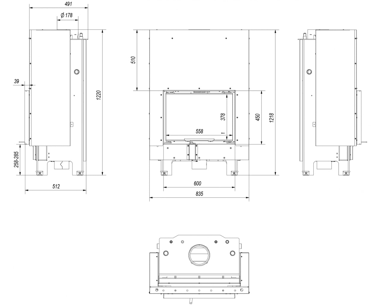 MBM 10 DESCHIDERE VERTICALA - 12kw
