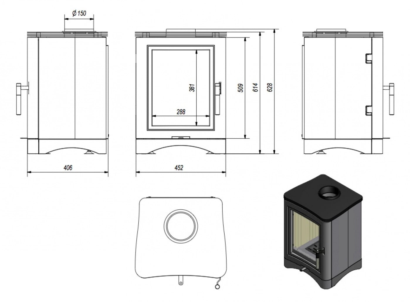 Soba K5 / 7-9kw - Usa fonta