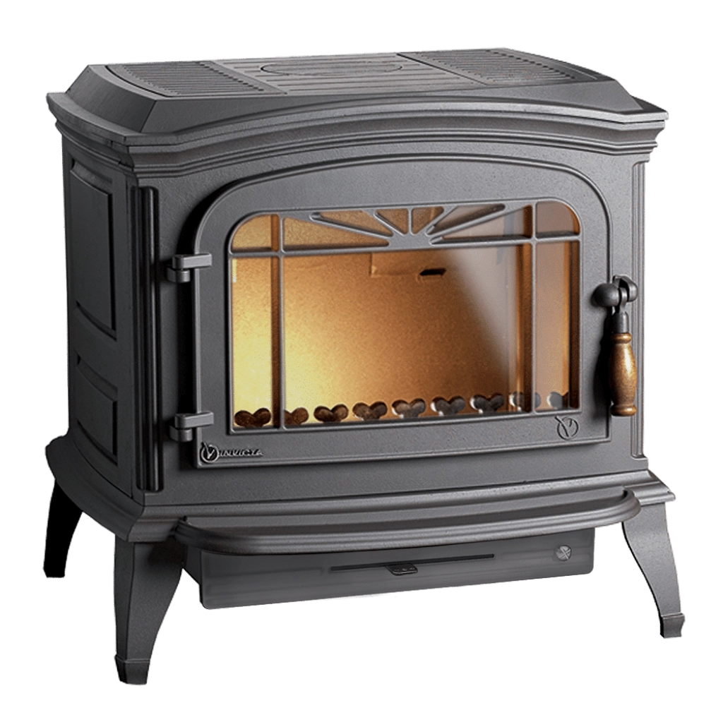 Soba fonta Bradford 9kW - Negru
