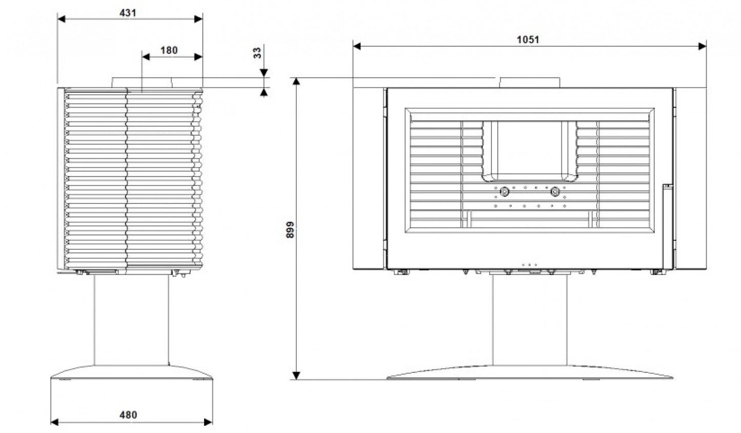 Soba fonta Antaya 12kW