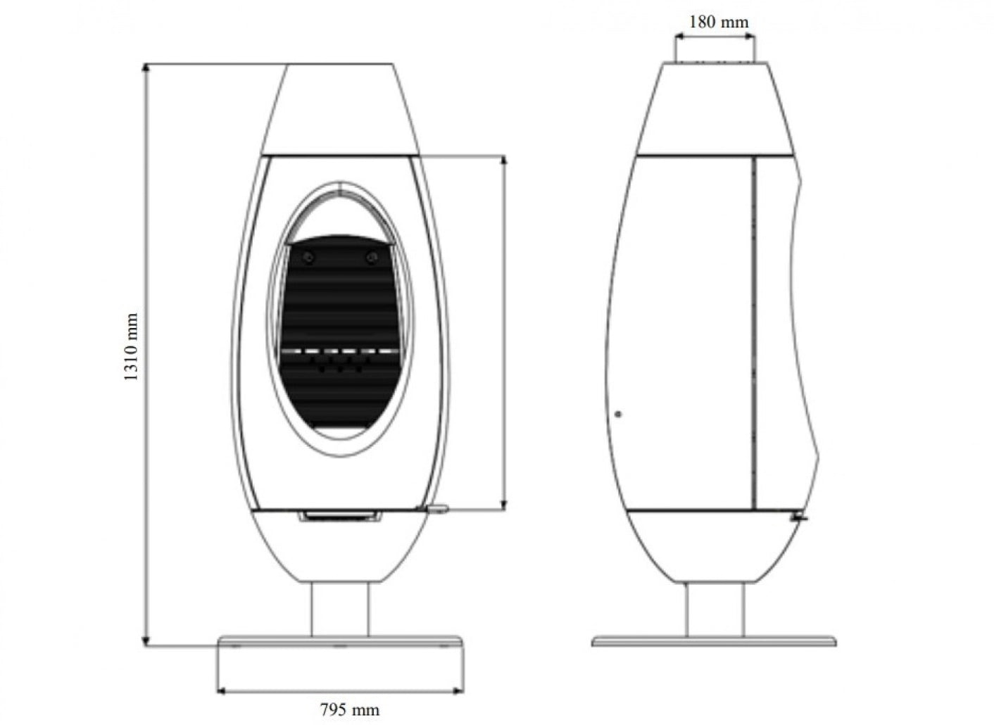 Soba fonta Ove 10kW