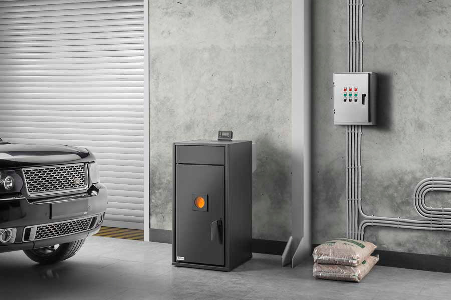 Centrală pe peleți TEBA TP-25 Pellet Boiler, 25 kW