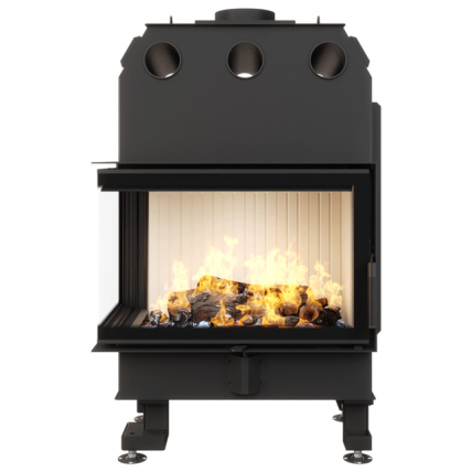 Șemineu SAVEN Energy 75х50х47 L ECO 15,1 kW Sticlă laterală stânga