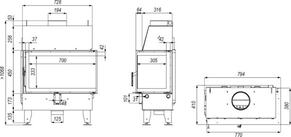 Focar semineu Impuls ME BP