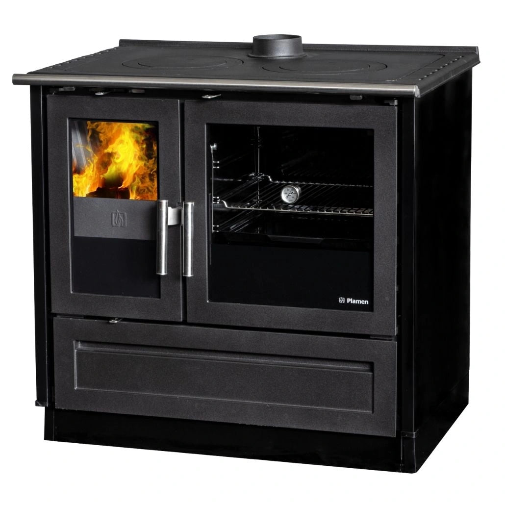 Soba de gătit PLAMEN 910 Negru – 9 kW
