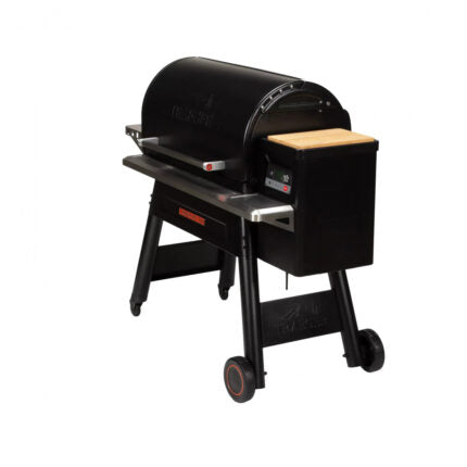 Gratar cu pelete Traeger Timberline 1300, Inox, tehnologie Direct Drive, Control Wi-Fi