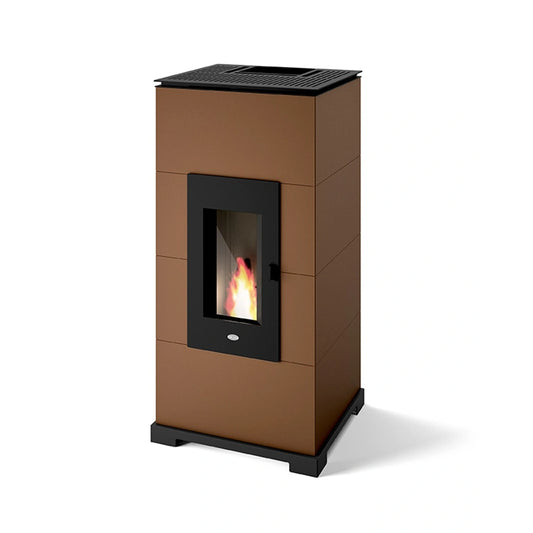 Sobă Peleți CU ACUMULARE 4.5-11 KW - MAURA MARO - CONVECTIE NATURALA