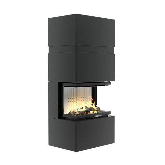 Șemineu 12 kW Hitze TRINITY TRI BOX 80x35x53.G