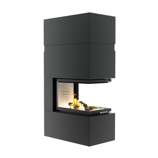 Focar Semineu 12 kW Hitze TRINITY TRI BOX 54x80x53.G