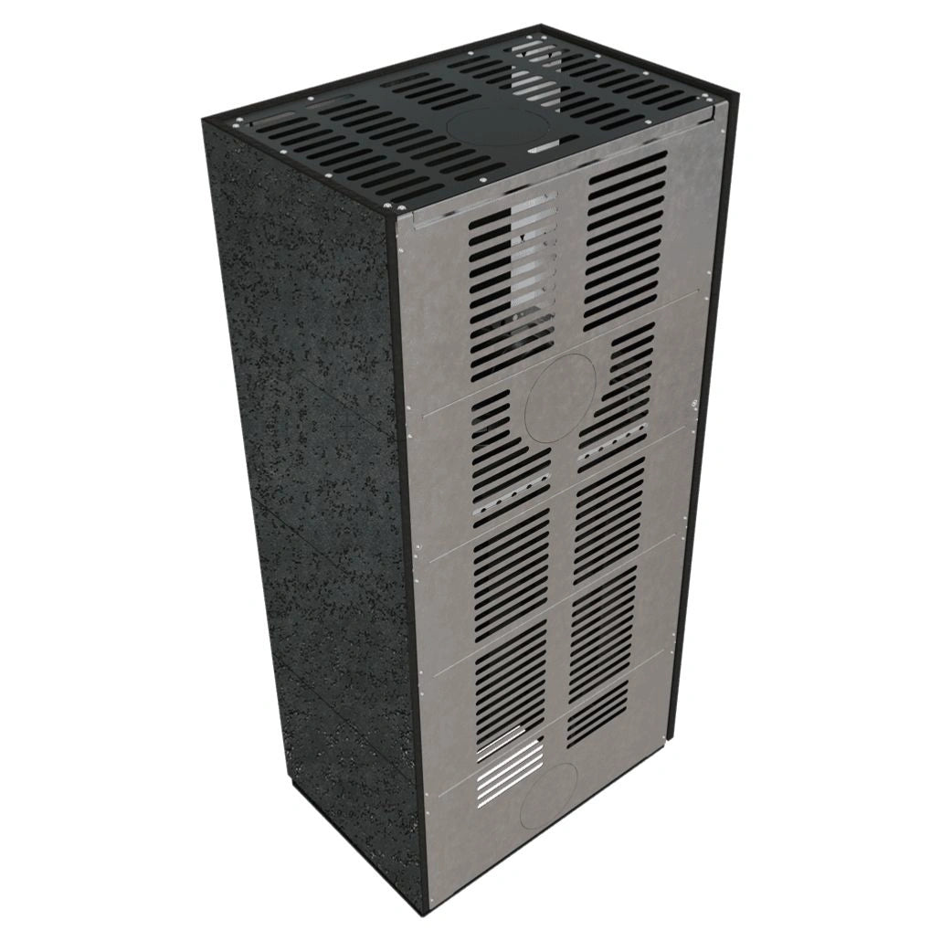 Flotek BOX 8 kW OXIDE NERO Sticla Stanga - cuarz sinterizat