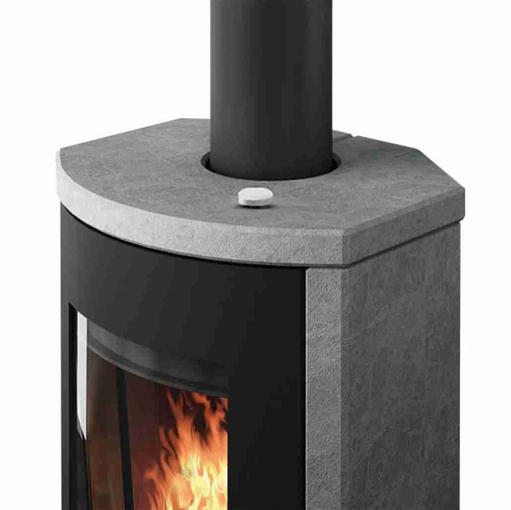 Soba A+ Ginevra 8-9.5 kw Piatra Naturala