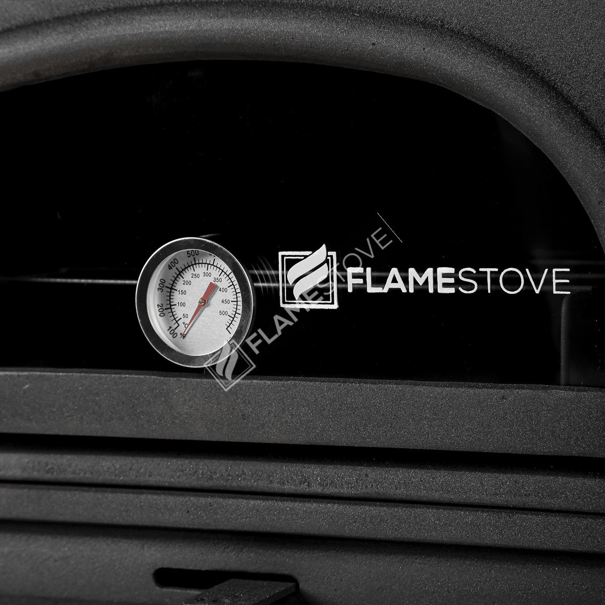 Aragaz Lux FS-024 cu Sticlă Modena, Putere 18.33 kW, Eficiență Ridicată pentru Lemn și Cărbune, Sticlă Schott Robax