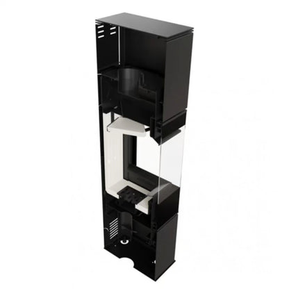 Soba otel Ren L 7kW - sticla dreapta samota neagra