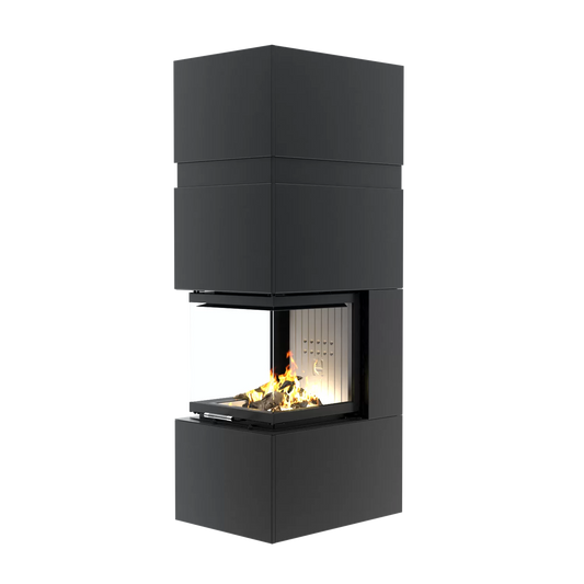 Șemineu 10 kW Hitze TRINITY TRI BOX 54x54x53.G