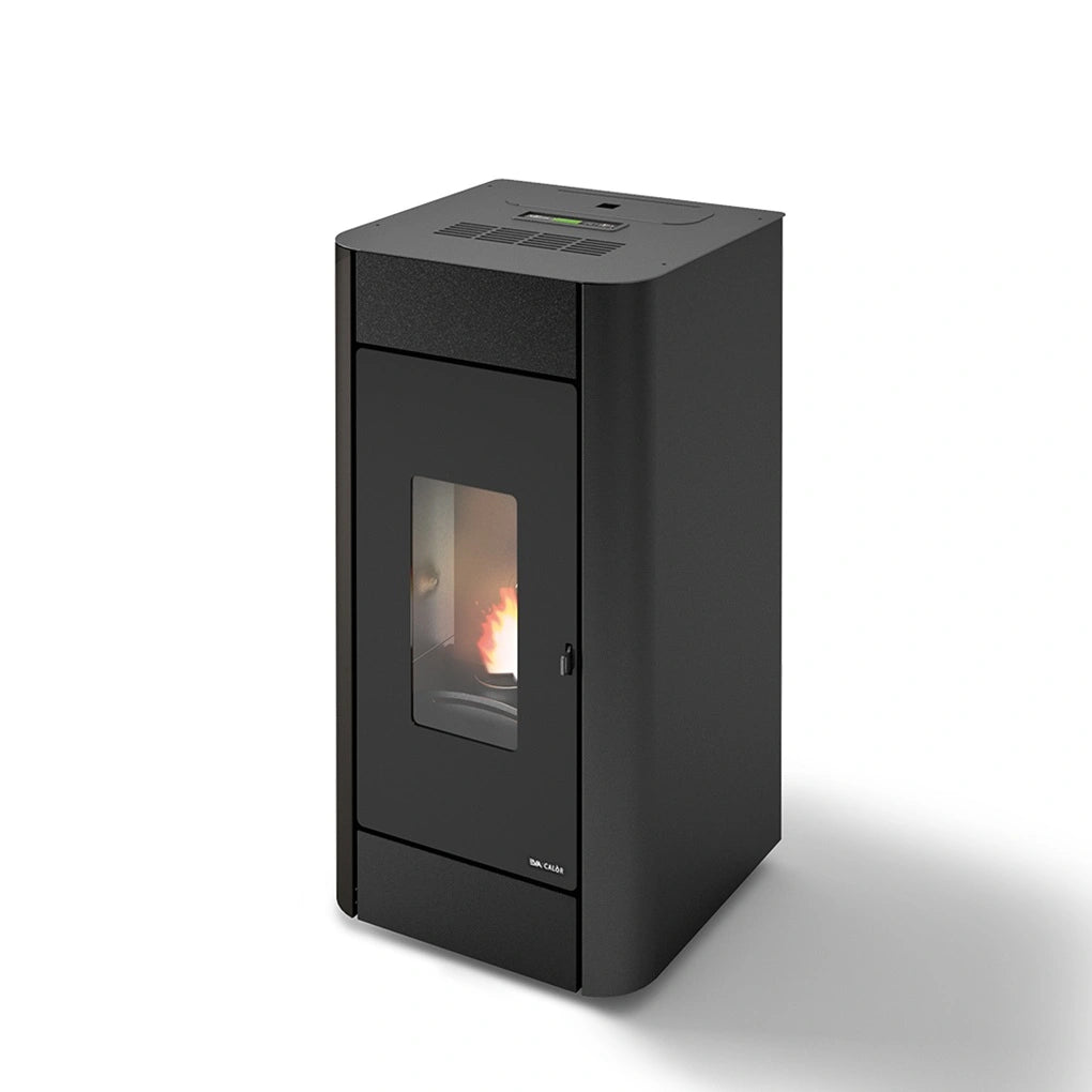 TERMOSEMINEU PE PELETI LISA 2.9-15.5 KW - NEGRU