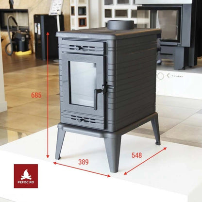 Soba K10 / 10-13kw cu ASDP (reglaj automat admisie)