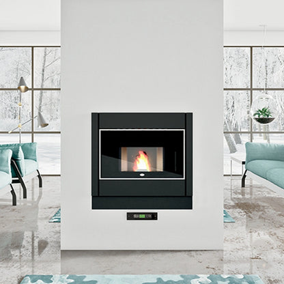 Termofocar peleti SATURNO 2.4-18.2 kW - echipat hidraulic