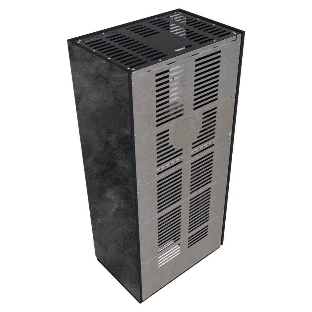 Flotek BOX 8 kW OSSIDO NERO Sticla Stanga - cuarz sinterizat