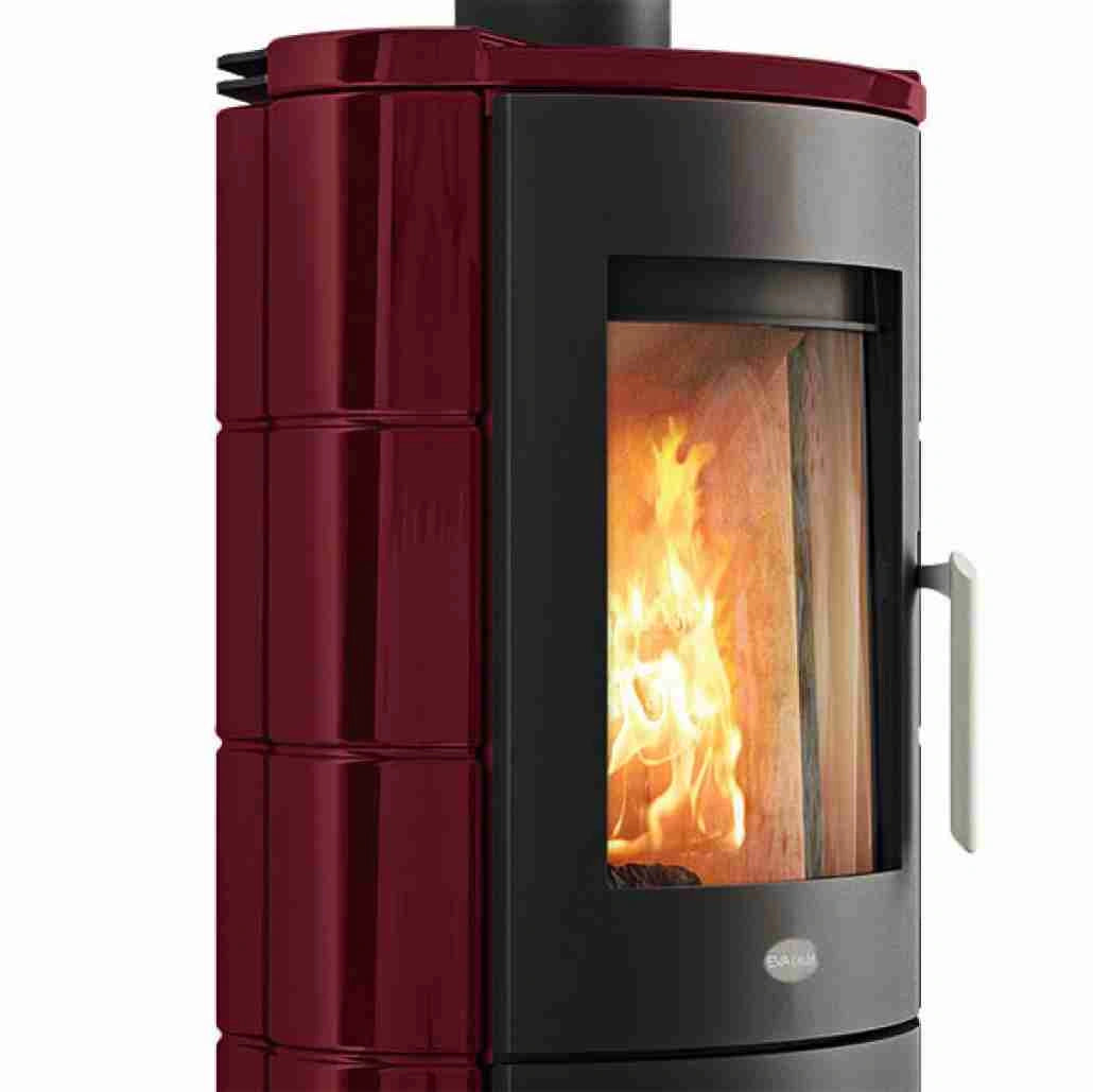 Soba A+ Marica 8-9.5 kw Rosu - Cahle teracota