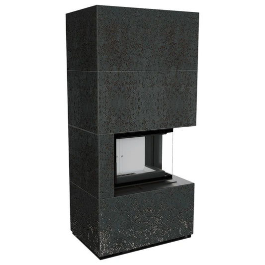 Flotek BOX 8 kW OXIDE NERO Sticlă Dreapta - cuarz sinterizat