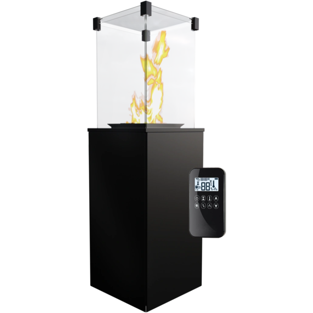 Patio Mini Negru Automat S - Incalzitor pe gaz