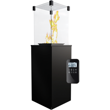 Patio Mini Negru Automat S - Incalzitor pe gaz