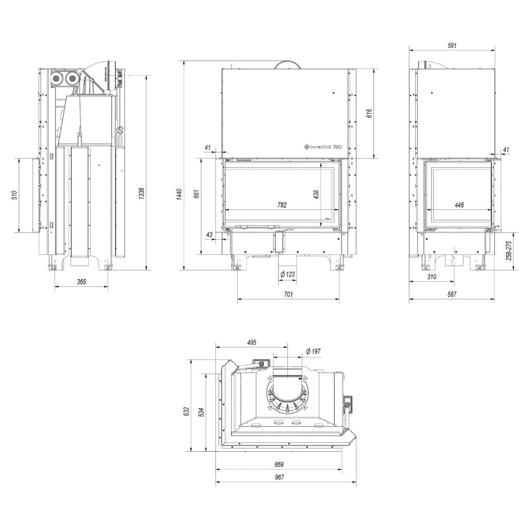 MBO150 sticla stanga + deschidere verticala