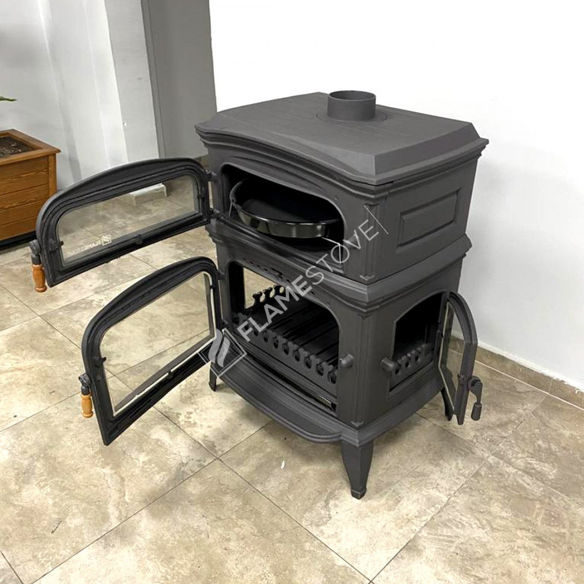 Aragaz de Fontă Premium ALTAR TBSP LUX PREMIUM FS-034: Eficiență Dublă și Design Elegant