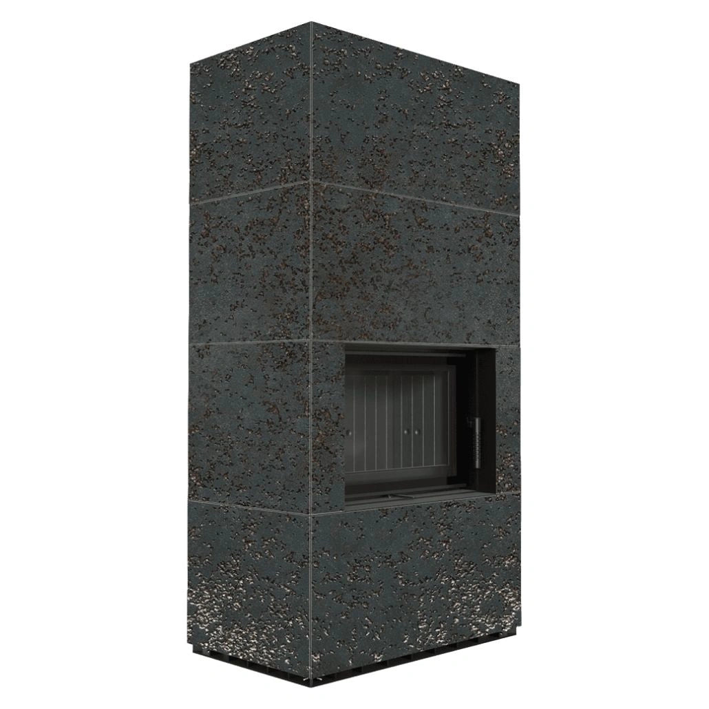 Flotek BOX 8 kW OXIDE NERO Samota Neagra - cuarz sinterizat