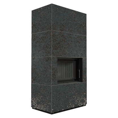 Flotek BOX 8 kW OXIDE NERO Samota Neagra - cuarz sinterizat