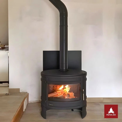 Soba de volum Angor, putere mare 12-18kW, complet fonta