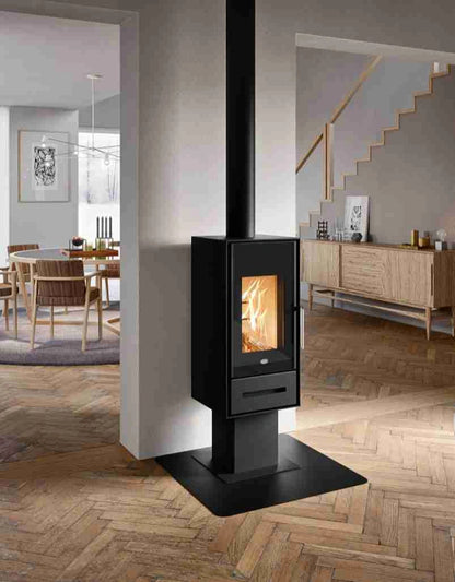 Soba Teresa 8-9.5 kw Nero - A+ Randament 86%