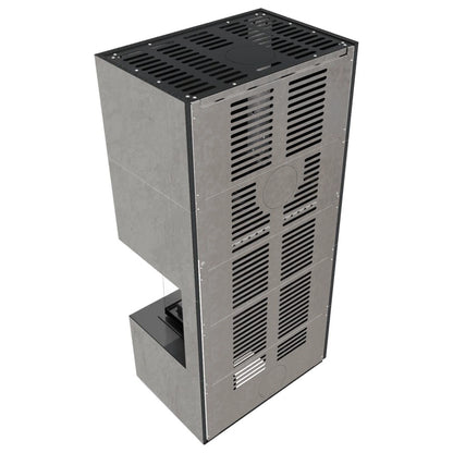Flotek BOX 8 kW CEMENTO GRIGIO Sticla Dreapta - cuarz sinterizat