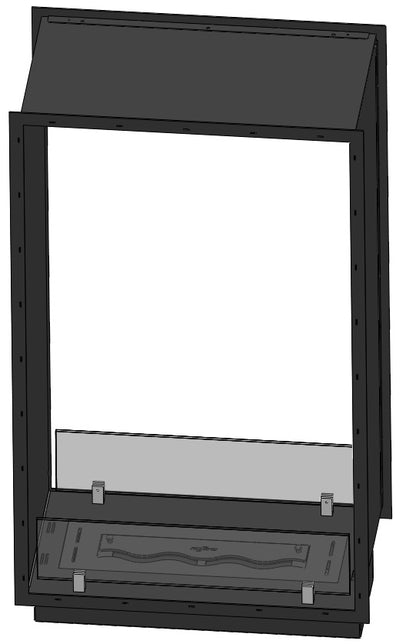 Șemineu cu bioetanol Infire 2 Side 1000 SLIM VERTICAL Rezervor 1 l