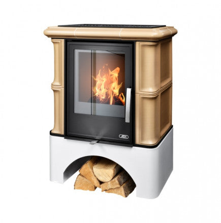 Soba pe lemn cahle teracota ABX - Bavaria KI