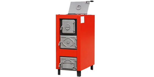 Cazan pe combustibil solid din otel, 35 kW, Celsius