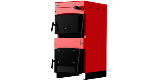 Cazan pe lemne, din tabla de otel, 70 kW, BURNiT NWB MAX