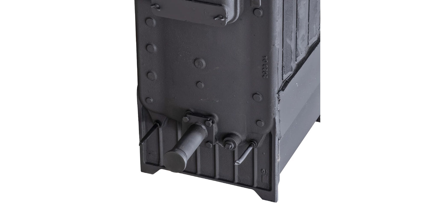 Cazan pe lemne din fontă LX7 38 kW HUNOR – imagine 5