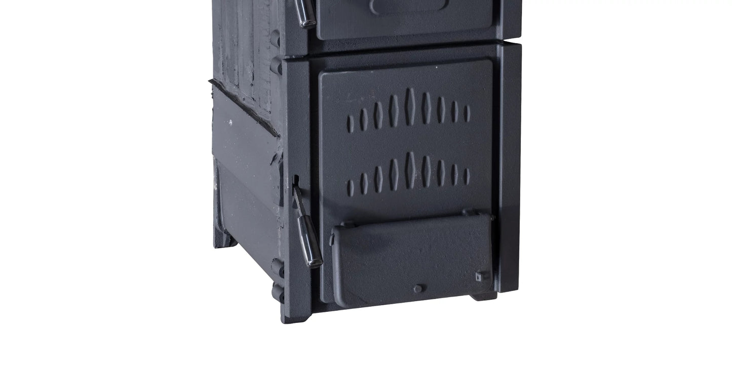 Cazan pe lemne din fontă LX6 33 kW HUNOR – imagine 6