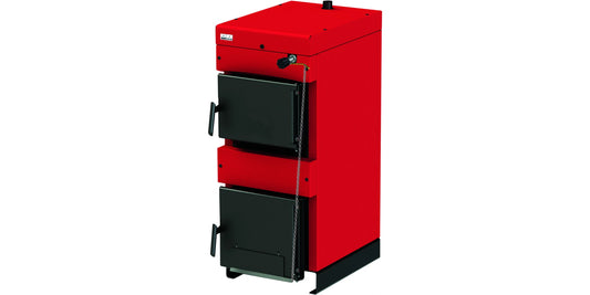 Cazan pe lemne, din tablă de oțel, 30 kW, BURNiT NWB