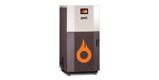 Cazan compact pe peleți, gata de instalare, KEPO, 35 kW, curățare automată a arzătorului