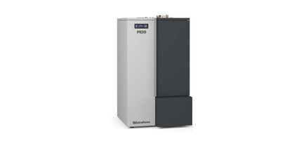 Cazan compact pe peleți 8,9 - 30 kW, putere termică nominală, pentru 860 m³, arzător cu autocurățare, extractor de cenușă, display Black Mask cu Wi-Fi integrat, PR30, La Nordica-Extraflame