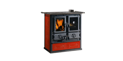 Soba pe lemne, 7.9 kW, pentru 226 m³, ROSETTA 5.0, Bordeaux, La Nordica-Extraflame