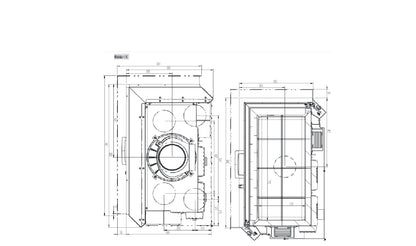 Focar semineu 80x64 s ii 2 0 montexport