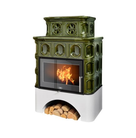 Soba pe lemn cahle teracota ABX - Exclusiv în Karelia