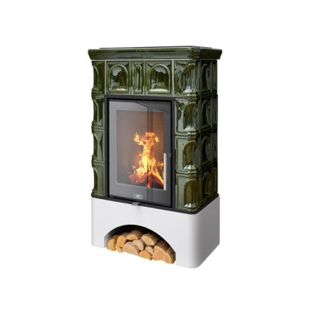 Soba pe lemn cahle teracota ABX - Exclusiv Britania