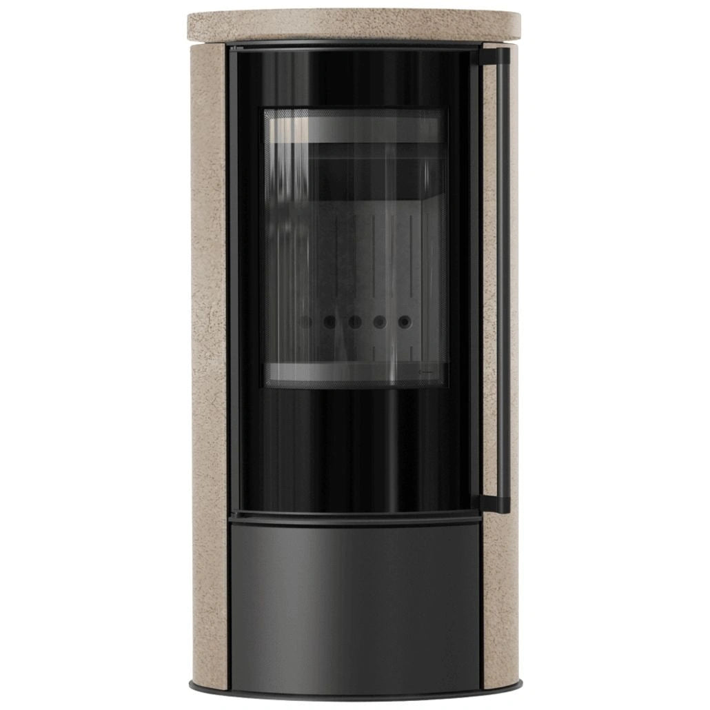 Soba Erik 5.5kW ceramica Gold Satin - samota neagra