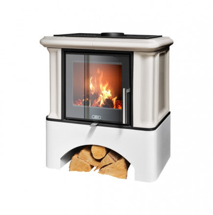 Soba pe lemn cahle teracota ABX - Exclusiv Ikaria