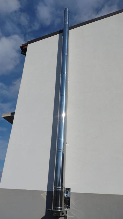 Configurator Coş de fum inox izolat